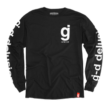 Load image into Gallery viewer, Delusion Black Longsleeve
