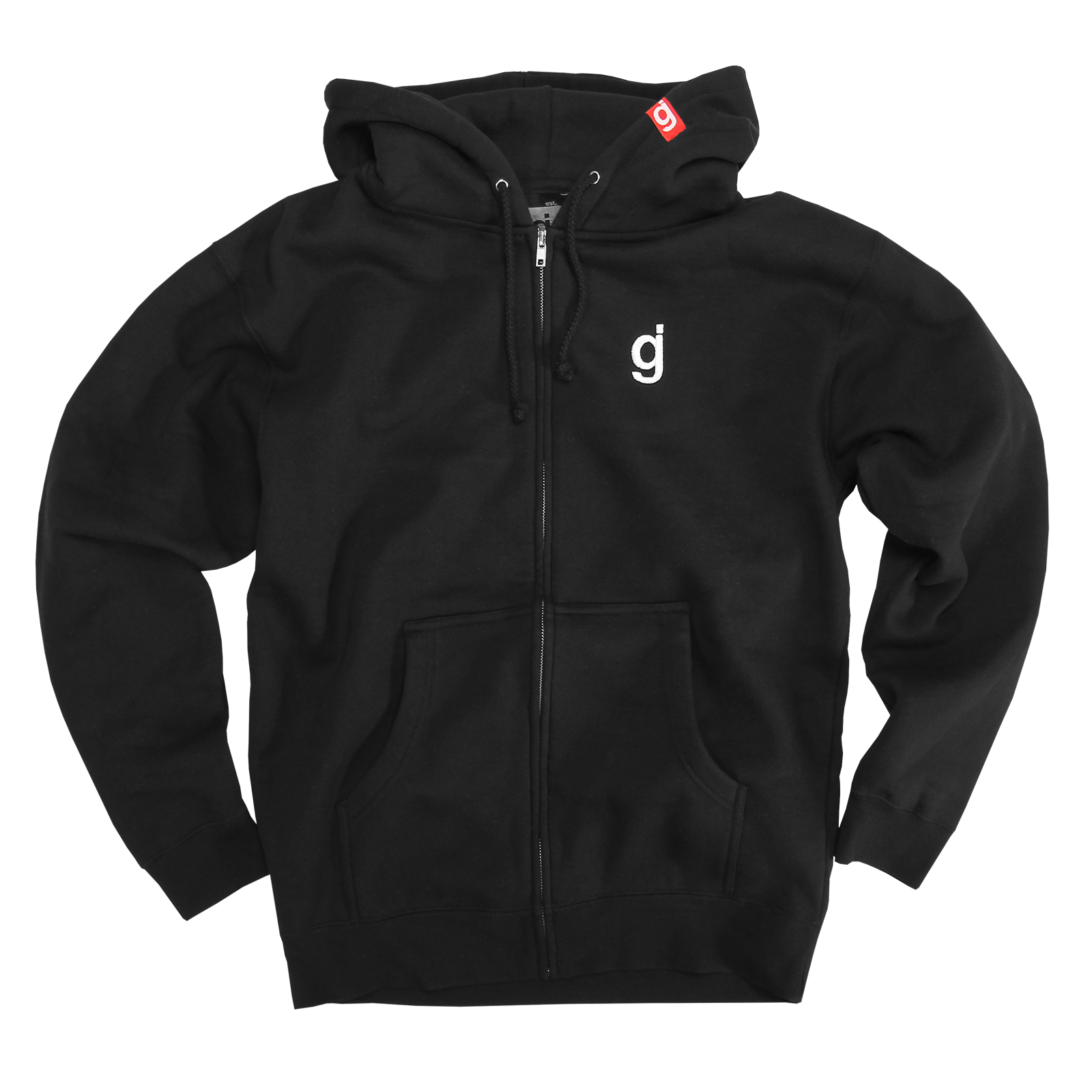 Stars Black Zip Up – Glassjaw