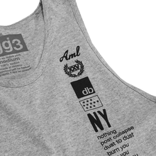 Load image into Gallery viewer, 1gg3 Delusion Heather Grey Tank Top
